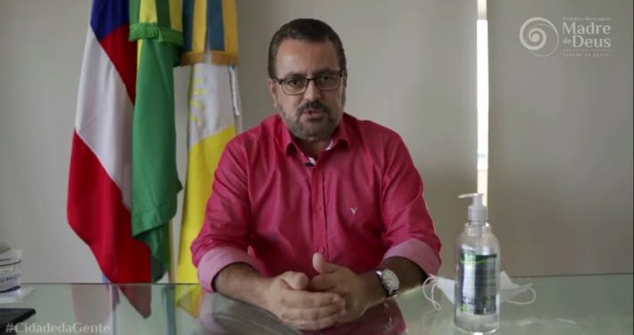 Madre de Deus: Prefeito Dailton Filho anuncia Lockdown
