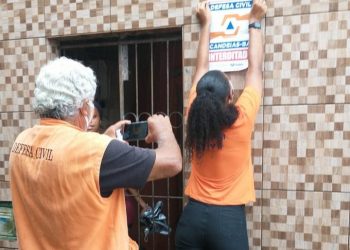 Candeias : Defesa Civil interdita imóvel no bairro Malembá