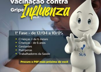 Madre de Deus: Vacinação contra gripe começa nesta segunda feira