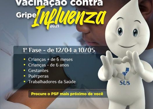 Madre de Deus: Vacinação contra gripe começa nesta segunda feira