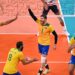 Seleção brasileira do Vôlei masculino vence o EUA de virada, e  garante classificação