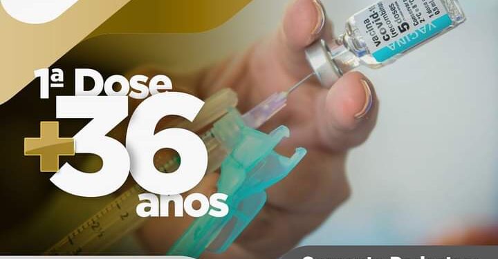 Madre de Deus : vacinou mais da metade da população adulta