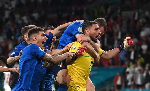 Itália é campeã da Eurocopa nos pênaltis