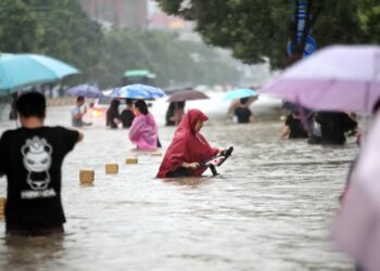 China: Fortes chuvas deixa 25 mortos