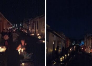 Moradores de Lençóis estão sem luz e sinal de celular há 16 horas; Coelba não sabe explicar queda