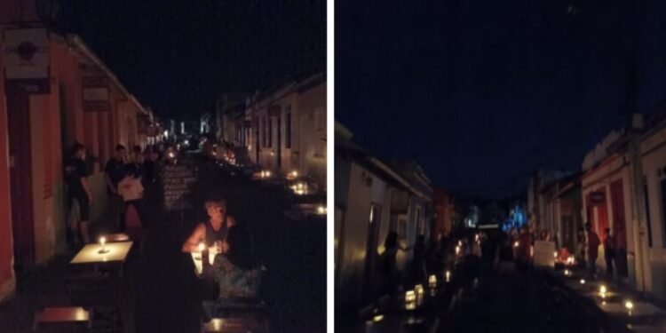 Moradores de Lençóis estão sem luz e sinal de celular há 16 horas; Coelba não sabe explicar queda