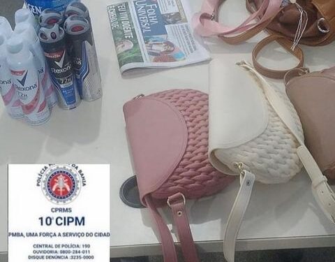 Candeias: Mulheres roubam lojas e são presas no centro da cidade