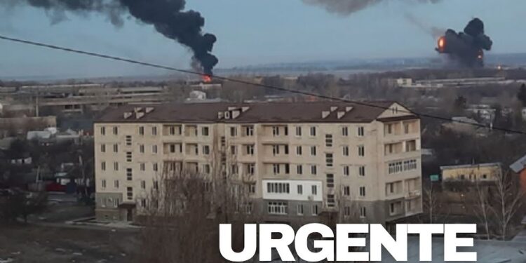 Rússia dispara mísseis contra cidades da Ucrânia