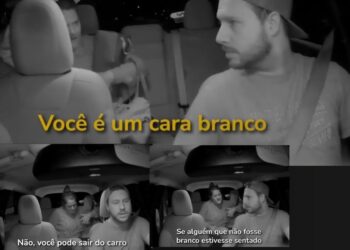 Motorista de aplicativo expulsa passageira racista de carro