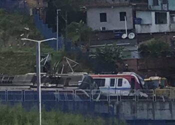 Salvador: Seis pessoas ficaram feridas em acidente no metrô na manha desta terça-feira