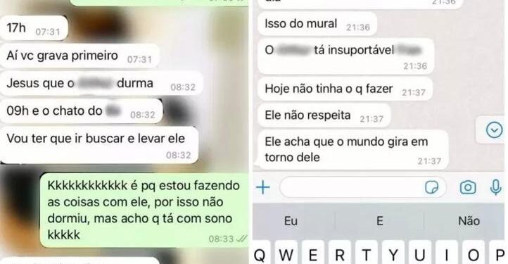 Documentos comprovam que fonoaudióloga xingava crianças autistas por mensagens e as trancavam em salas