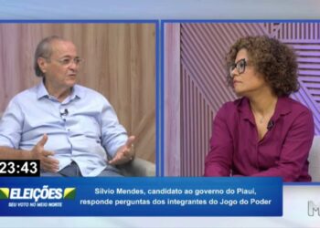 Candidato ao governo do Piauí, Silvio Mendes diz a jornalista: ‘Você é quase negra, mas é inteligente’