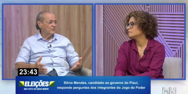 Candidato ao governo do Piauí, Silvio Mendes diz a jornalista: ‘Você é quase negra, mas é inteligente’