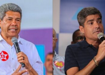 Jerônimo Rodrigues e ACM Neto se enfrentam em 2º turno