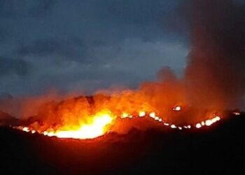 Incêndio no Vale do Capão é controlado por brigadistas e agentes do ICMBio