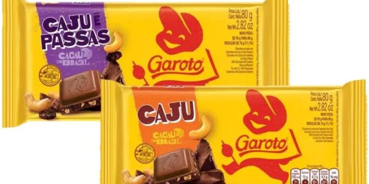 Anvisa proíbe venda de dois lotes de chocolates em tablete da marca Garoto