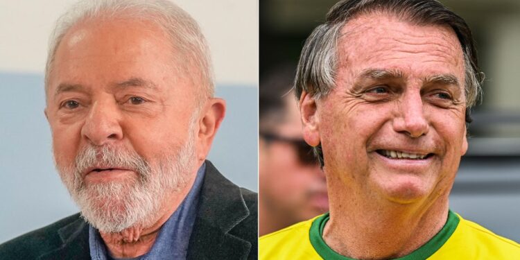 Bolsonaro e Lula decidirão eleição para presidência no 2º turno