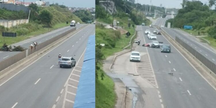 Motoristas são vítimas de arrastão na BA-526, CIA- Aeroporto