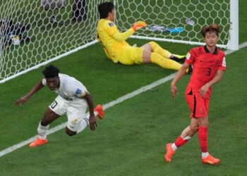 Gana bate Coreia do Sul por 3×2 e vai para as oitavas de final da Copa