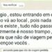 Após receber R$ 2,8mil homem avisa a vítima para não viajar, pois era golpe