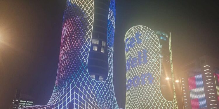 Pelé diz ter ido a hospital fazer ‘visita mensal’ e agradece homenagem do Catar