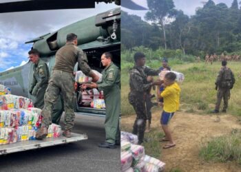 FAB distribui cerca de 4 toneladas de alimentos para comunidades Yanomami