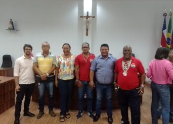 Candeias: Presidente e Vereadores recebem dirigentes do Sindicato dos Servidores Municipais