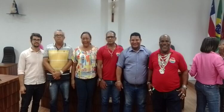 Candeias: Presidente e Vereadores recebem dirigentes do Sindicato dos Servidores Municipais