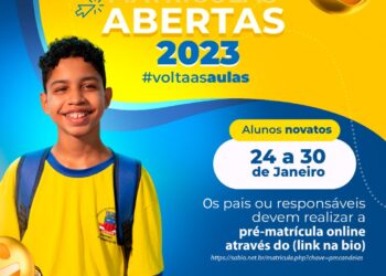 Candeias:Matrículas para novos alunos da Rede Municipal de Educação começam na próxima terça-feira 24