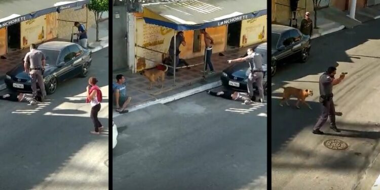 Tribunal de Justiça Militar condena PM que pisou no pescoço de mulher negra durante abordagem