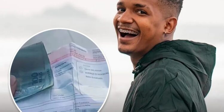 Gesto de honestidade: Jovem acha boleto com dinheiro na rua, e paga a conta de quem perdeu