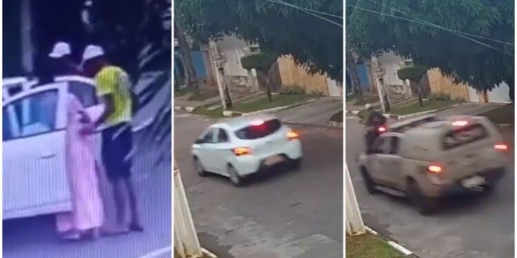 Lauro de Freitas: Criança faz sinal e policiais impedem sequestro relâmpago