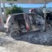 carro explode em posto de gasolina e deixa 3 pessoas feridas, uma delas em estado grave