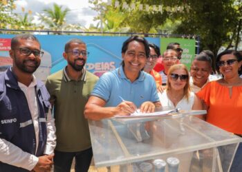 Candeias: Programa “Mais Asfalto” chega a Caboto e prefeito autoriza início dos serviços