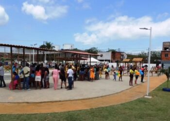 Transpetro inaugura espaço de lazer e esporte para a comunidade do Caipe, distrito de São Francisco do Conde