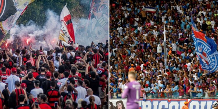 Ministério Público recomenda que clássicos entre Bahia e Vitória sigam com torcida única em 2024