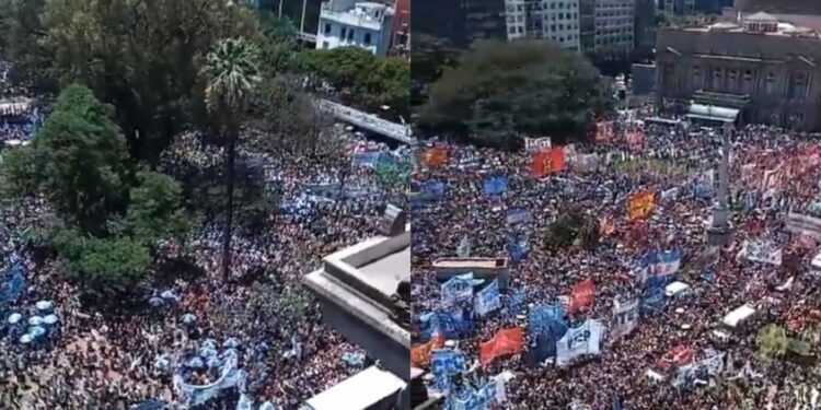 Buenos Aires é tomada por manifestações contra “megadecreto” anunciado por Milei