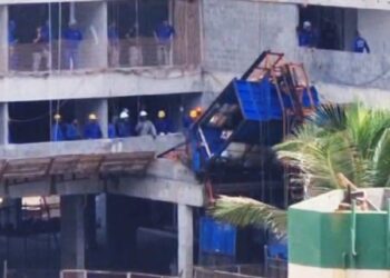 Salvador: Dois trabalhadores morrem e um fica ferido após elevador de obra despencar
