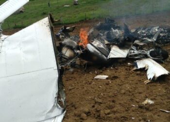 Piloto morre após queda de avião em São Sebastião do Passé