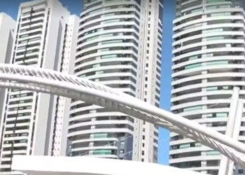 Salvador: Mulher se joga do quinto andar de prédio de luxo  para fugir de agressões do companheiro