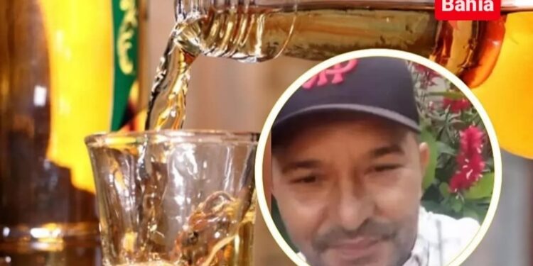 Homem morre após tomar cachaça em velório de amigo