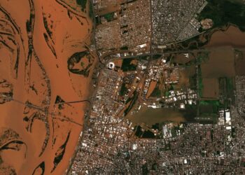 Rio Grande do Sul: Ruas e rodovias atingidas por enchentes, somam distância suficiente para atravessar Brasil de norte a sul 