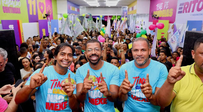 Candeias: Eriton dispara com aprovação de 57,63% dos eleitores, Rejeição de Marivalda chega a 53,18%