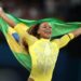 Rebeca Andrade ilumina Paris com a medalha de prata no individual geral da ginástica nas Olimpíadas