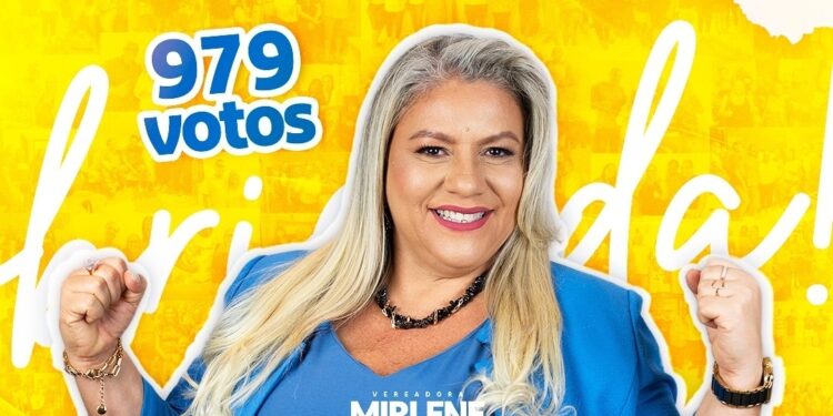 Madre de Deus : Mirlene Dourado é a vereadora mais votada de toda história política da cidade