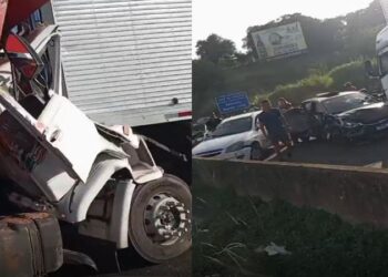 Acidente grave na BR 324 deixa pessoas feridas