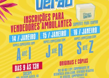 Madre Verão: Inscrições para vendedores ambulantes começa nesta terça (14)