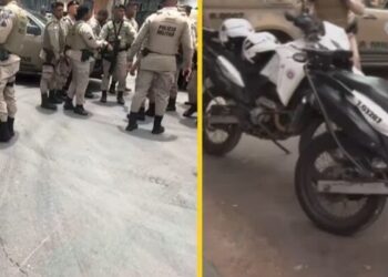 Salvador: Dois policiais militares do motopratulhamento  são baleados por traficantes do CV em Trancredo Neves