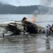 Avião com 5 pessoas explode em Ubatuba e piloto morre