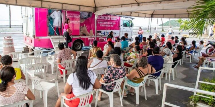 Madre de Deus: Saúde Aqui e Carreta da Mamografia acontecem nesta segunda (7) na orla da cidade